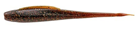 ZECK - Angelköder, Kunstköder, Gummifisch - BA Shaky Stick | 8cm - BA Motoroil | 9 STK.