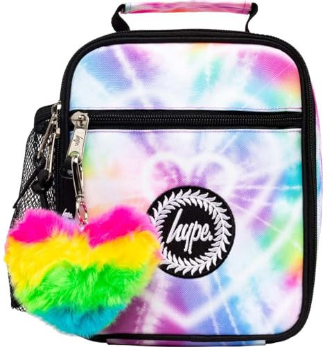 hype Rainbow Heart Tie Dye Lunch Box