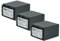 vhbw 3x batteria compatibile con Sony Handycam FDR-AX700E videocamera camcorder (2200mAh, 7,2V, Li-Ion) con infochip