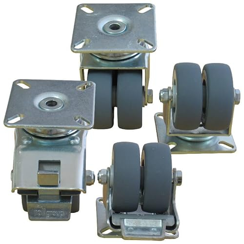 Strandkorb Fahrrollen (4er Set)