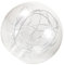 Housoutil Globe En Verre Abat-Jour Remplacement G9 Boule De Verre Abat-Jour Couvre Ampoule Garde Sphère Ombre Pour Suspension Lustre Applique Murale 100Mm