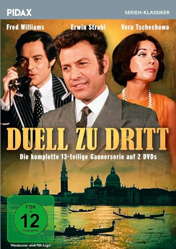 Duell zu dritt / Die komplette 13-teilige Gaunerserie mit Starbesetzung (Pidax Serien-Klassiker) [2 DVDs]