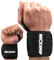 NEOLYMP 2er Set Handgelenk Bandagen für Kraftsport - Unisex Wrist Wrap als Gym Zubehör, Handgelenkbandage für Fitness, Handgelenkbandage, Handgelenkstütze, Powerarmbänder (Hand Bandage schwarz)