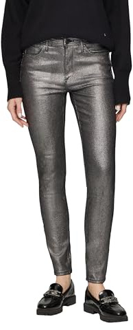 s.Oliver Jeans Izabell/Skinny Fit/Mid Rise/Skinny Leg/mit Metallic-Effekt