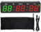 Fitnessstudio -Timer, Tragbarer Timer Timer Uhr Magnetisch Wiederaufladbares Intervall -Timer -Uhren mit Stoppwatch -Digital Timer mit Stoppuhr -Trainingsuhr für Home Gym Garage