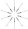 Sumhao Fruit Forks Set of 10, Stainless Steel 410 Cake Fork, Mirror Polished Dessert Forks for Home, Picnic, Party Snacks, Durable & Dishwasher Safe