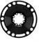 Plato Dadpter, para Sram Chainring 110BCD, manivela de clavo 3/8, discos aplicables: discos de 4/5 agujeros (8 pernos con tornillo)
