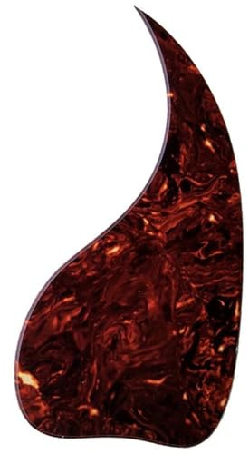 Akustikgitarre Schlagbrett Ideal Für Akustikgitarren Schlagbrettform Braune Schildpatt