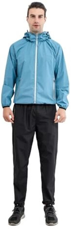 Sauna Suit Traje de sauna profesional for hombres, entrenamiento de boxeo, ropa deportiva impermeable for mujeres, ropa de gimnasio, trajes de sudoración de cuerpo completo for bajar de peso(Color3,4X