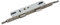 Cerradura de embutir de alta seguridad (1 pieza) - Cerradura de acero inoxidable for puertas exteriores e interiores | Cuerpo de cerradura multipunto de 85 x 34