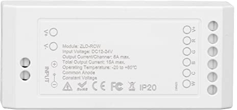 Für Zigbee LED-Treiber Smart Home LED-Streifen-Controller RGB+CW-Lichtstreifen-Controller mit App DC12~24V