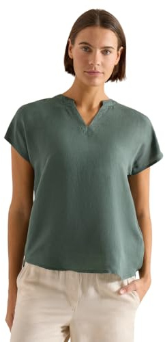 Cecil Leinenmix Bluse just Khaki M