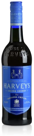 Harveys Bristol Cream Sherry 75cl | Best Served Chilled | Full-bodied, Rich, Mellow, Long Lasting 15.5% vol Sherry