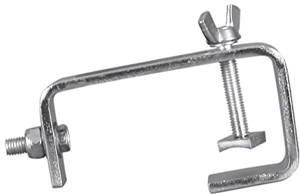 EUROLITE TH-50 Theaterhaken silber | Montagehaken für 50-mm-Rohr, Maximallast WLL 15 kg