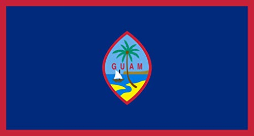 Flagge Fahne ca. 90x150 cm : Guam Nationalflagge Nationalfahne
