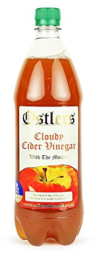 Ostlers Cloudy Apple Cider Vinegar 1 litre (Pack of 4)
