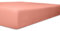 Kneer 2501845 Easy-Stretch Spannbetttuch Qualität 25, Größe 180 x 200-200 x 220 cm, Altrosa
