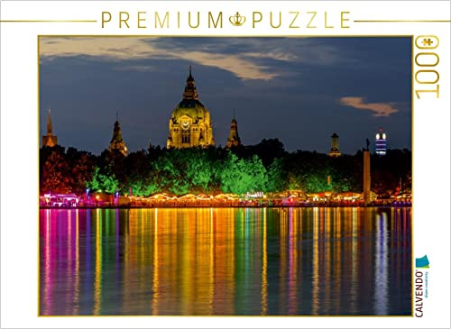 CALVENDO Puzzle Maschseefest | 1000 Teile Lege-Größe 64 x 48 cm Foto-Puzzle für glückliche Stunden
