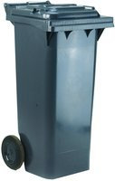 Wheelie Bin 140 Litre Grey 331151