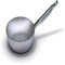 Ballarini Professionale Padella Svasata Bassa, Alluminio, Grigio, 28 cm