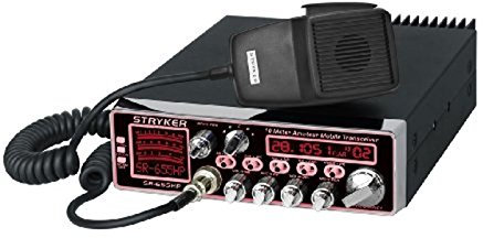 Stryker SR-655 10 Meter Amateur Radio, Black