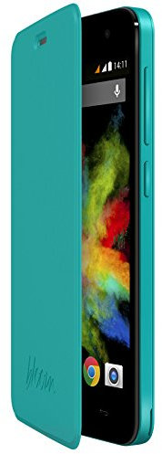 Wiko 92331 - Funda para móvil Wiko Bloom (Altavoces incorporados), azul