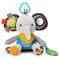 Skip Hop Bandana Buddies Aktivitätsspielzeug, Plüschtier für Babys und Kinder, mehrfarbig, Elefant