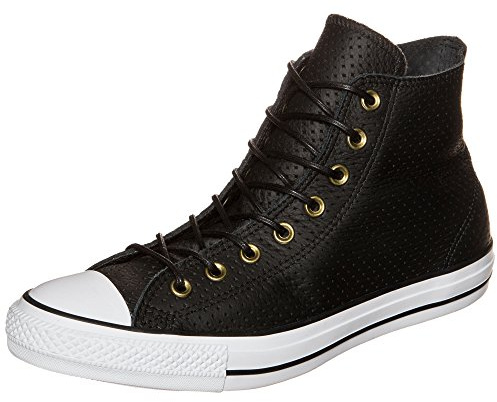 Converse Men's Street Canvas High Top Shoe, Black/Black/Black, 9.5 M US