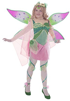 Ciao - Flora Bloomix Winx Club costume déguisement fille (Taille 4-6 ans)