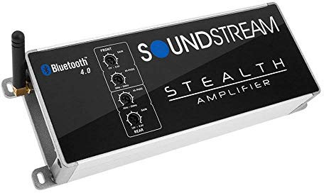 Soundstream ST4.1000DB Stealth Series 1,000W Class D 4 Channel Amplifier