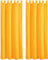 Bestlivings Blickdichte Gardine im 2er Pack mit Schlaufen (140x245 cm/Orange), in vielen Farben