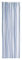 Haus und Deko Dekoschal gestreift Universalband Vorhang transparent Gardine ca. 140x245 cm Streifen in Blau