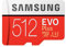 Samsung EVO Plus 512 GB microSDXC UHS-I U3 100 MB/s Full HD & 4K UHD Memory Card with Adapter (MB-MC512GA)