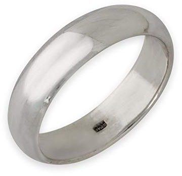 Fly Style Bandring für Damen und Herren aus 925 Sterling Silber | 3-10 mm breit | matt oder poliert