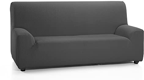 Martina Home Elastischer Sofabezug, Tunesien, 2-Sitzer, Anthrazit