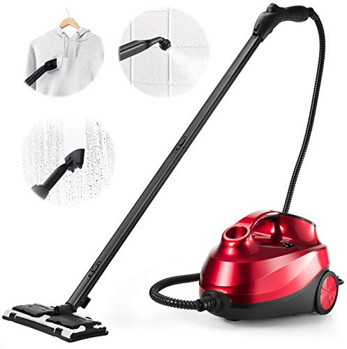 ARLIME Steam Cleaner, Multi-Purpose Household Rolling Steamer