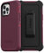 OtterBox iPhone 12 & iPhone 12 Pro Defender Series Series Case - Berry Potion (Raspberry Wine/Boysenberry), Rugged & Durable, with Port Protection, Includes Holster Clip Kickstand
