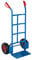 Carrello a mano portapacchi portata max 200 kg in acciaio con ruote pneumatiche | Hand Trolley portasacchi portatutto portacasse trasporto