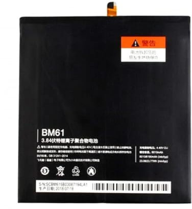 Genérico BATERIA BM61 para Tablet XIAOMI MI Pad 2 6010 mAh Interna Trasera Repuesto
