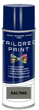 RAL 7005 Vernice aerosol lucida grigio topo 2K vernice lucida diretta per legno, metallo, plastica, PVC, UPVC, fasce – interni ed esterni