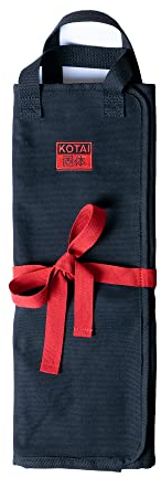KOTAI | Custodia per coltelli nomade con manici | 100% cotone | 7 scomparti adatti a 6 coltelli e un acciaino | Realizzata a mano | Manici comodi e resistenti