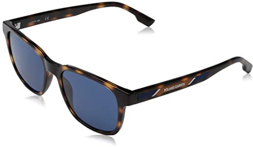 Lacoste Unisex L980SRG Sunglasses, 242 Dark Tortoise, 54