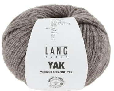 Lang Yarns Yak Merino Extrafine 26 - beige meliert