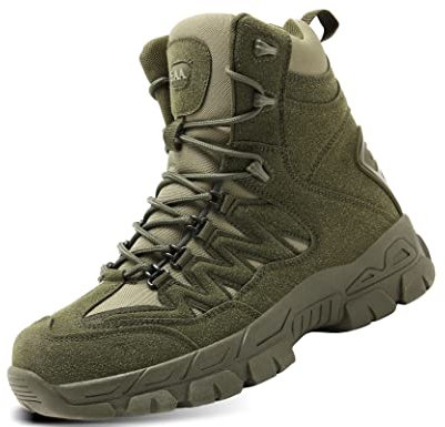 5.AA B867 Uomo SWAT Combat Stivali verde 45 EU