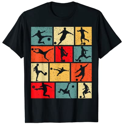 Fußball Fußballer Jungen Kinder T-Shirt