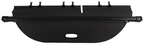 FURLOU Einziehbarer Auto Laderaumabdeckung Rollo für Toyota RAV4 RAV-4 2013-2017 2018 2019, Gepäckschirm Schild Sicherheit Schutzabdeckung, Auto Cargo Cover,Black