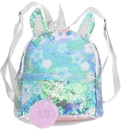 BESTYASH Einhorn Pailletten Rucksack Für Junge Mädchen Vorschule Mädchen Tasche Aus Hochwertigem Material Zu Tragen Schule Reisen Shopping