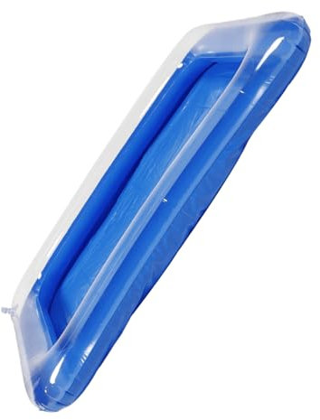 BESTonZON Piscina Vassoio Di Sabbia Vassoi D'acqua Mini Galleggianti Per Piscina Vaschette Per Sabbia e Acqua Vassoio Per Sabbia e Acqua Piscina Per Blue Pvc
