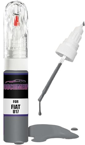 Lackstift-Set für Fiat-Modelle, Titangrau, U17, Pinsel, Kratzer, Chip-Fix-Set