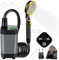 Trywise Douche Camping, Douche Portable7800 Mah, Pompe Rechargeable avec Affichage NuméRique Intelligent avec Affichage LED, Buse De Pommeau De Douche De Camping pour Camping, Douche De Camping
